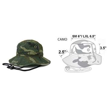 Stylish Summer Outdoor Boonie Fishing Bucket Hat