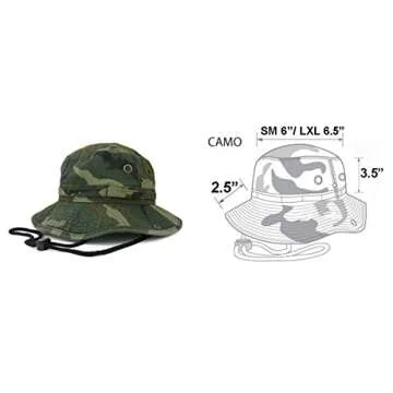 Stylish Summer Outdoor Boonie Fishing Bucket Hat