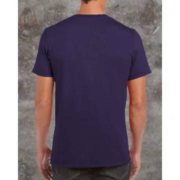 Gildan Men's Softstyle Ringspun T-shirt in Heather Maroon