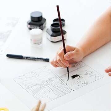 Kuretake Zig Sumi Ink for Manga and Illustrations - 60ml