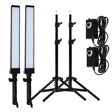 GSKAIWEN 180 LED Photography Lighting Kit Adjustable and Versatile