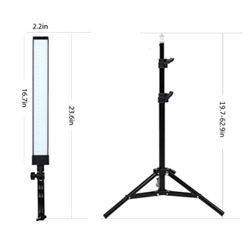 GSKAIWEN 180 LED Photography Lighting Kit Adjustable and Versatile