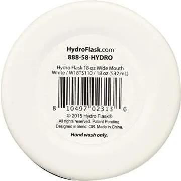 Hydro Flask Water Bottle - Insulated & Durable 18oz