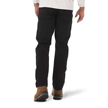 Rustler Men's Classic Regular Fit, Coal Black, 32W x 32L