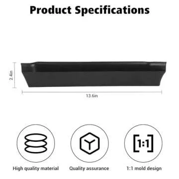 Voodonala for Jeep JL JLU 2024+ GrabTray Passenger Storage Tray Organizer Grab Handle Storage Box for Jeep Wrangler JL JLU 2024 + Gladiator JT,Storage Accessories-Model A