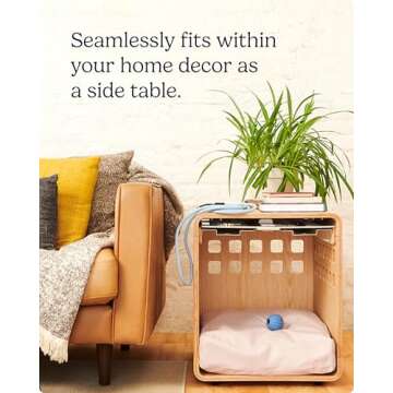 FABLE Premium Wood Dog Crate Stylish and Functional