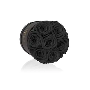 NATROSES Preserved Real Roses in a Box Roses That Last Up to 3 Years, Long Lasting Roses Gifts for H...