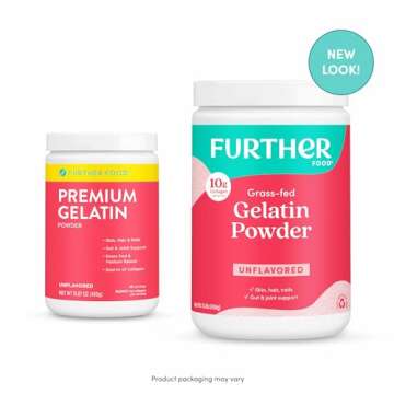 Premium Grass-Fed Gelatin Powder - 10,000mg Collagen