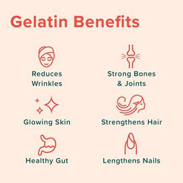 Premium Grass-Fed Gelatin Powder - 10,000mg Collagen