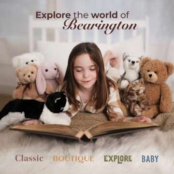 Bearington Dog Stuffed Animal - Perfect for Dog Lovers