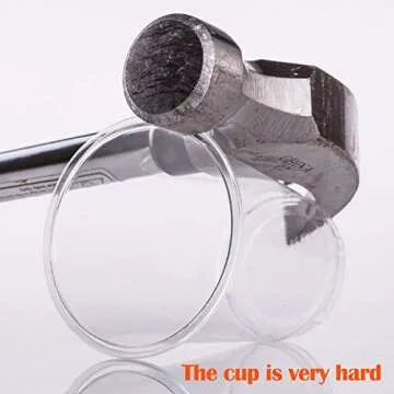 Golden Apple 100ct Clear Plastic Cups for Parties