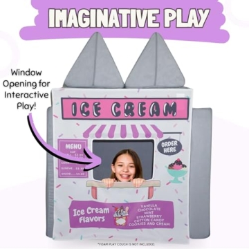 Couch Swag Ice Cream Shop Play Panel for Kids' Sofas