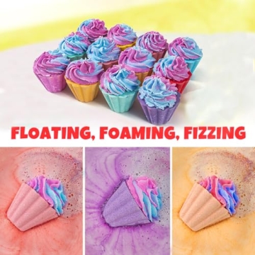 Bath Bombs for Kids with Unicorn Surprise – 20 Magical Fizzes