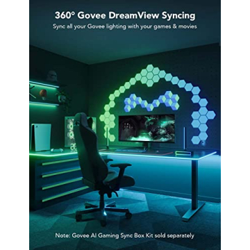 Govee Gaming Lights with Smart Control and Sync Features