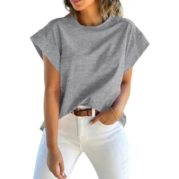 Stylish Tankaneo Women's Cap Sleeve Top - Perfect for Summer