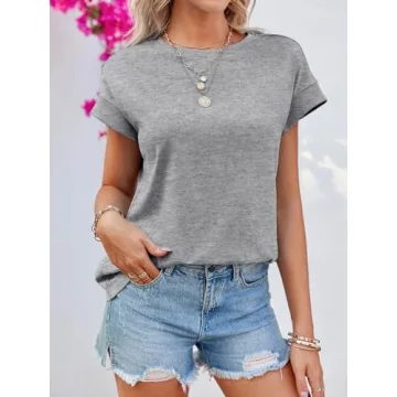 Stylish Tankaneo Women's Cap Sleeve Top - Perfect for Summer