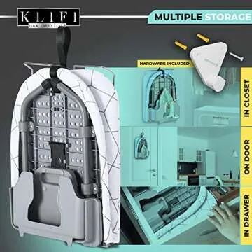 KLIFI Mini Compact Ironing Board Lightweight and Durable