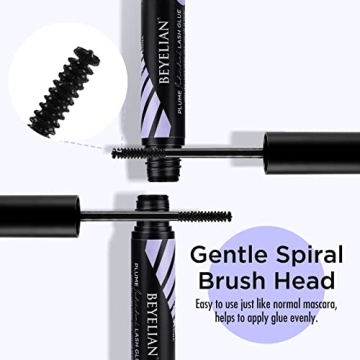 BEYELIAN Cluster Lash Glue with 48-Hour Hold for Lashes