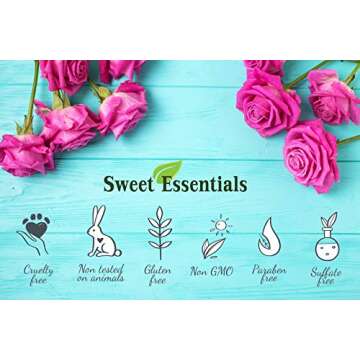 Sweet Essentials LOVE DON'T BE SHY TYPE - Fragrance - Perfume Oil - 2oz - Made with Organic Oils - S...