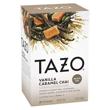 TAZO Vanilla Caramel Chai Tea Bags - 120 Total Bags