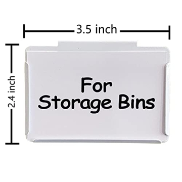 Top Label Clip Holder for Kitchen Organization and More