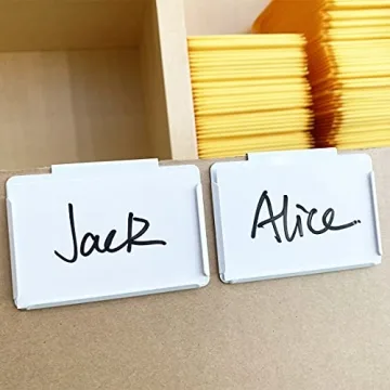 Top Label Clip Holder for Kitchen Organization and More