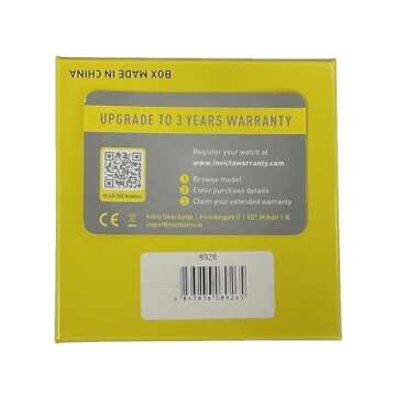 Invicta Men's Aviator Stainless Steel Quartz Watch with Silicone Strap, Blue, 26 (Model: 22523)