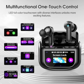 Wireless Earbuds with Bluetooth 5.4 and 48H Playtime