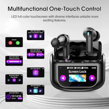 Wireless Earbuds with Bluetooth 5.4 and 48H Playtime