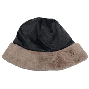 Sydbecs Winter Bucket Hat Fluffy Faux Fur for All