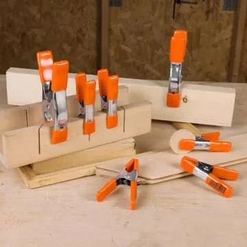 PONY 10-Piece Heavy Duty Metal Spring Clamps Set