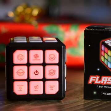 Winning Fingers Flashing Cube | 4-in-1 STEM Game