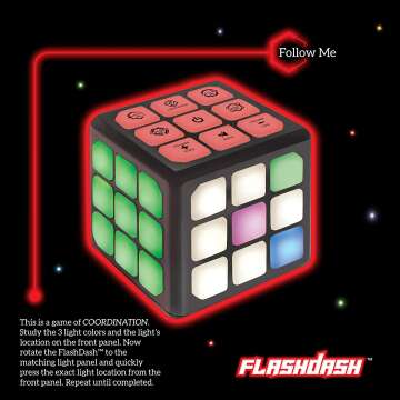 Winning Fingers Flashing Cube | 4-in-1 STEM Game