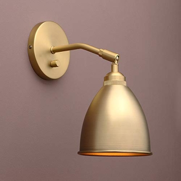 Yosoan Vintage Wall Sconce - Dimmable Charm for Any Space