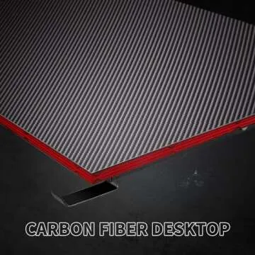 DESINO L Shaped Gaming Desk 59 inch Corner Workstation