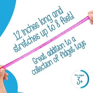 IMPRESA Monkey Noodle Fidget Toys - Stretchy Sensory Fun