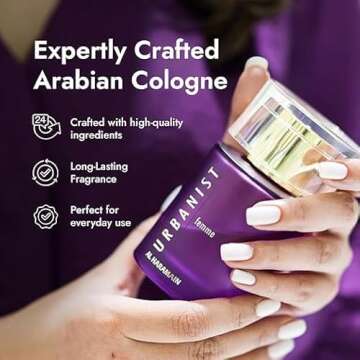 Al Haramain Urbanist - Arabian Perfume for Women - Long Lasting Perfume for Women - Chypre Floral Fragrances - Eau de Parfum for Women - 3.3 oz