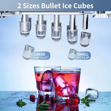 Portable Ice Maker for Home and Office - Fast and Easy