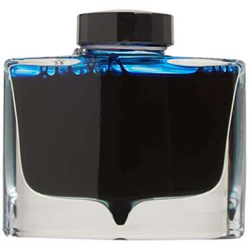 PILOT Iroshizuku Bottled Fountain Pen Ink, Kon-Peki, Deep Blue (Turquoise Blue) 50ml Bottle (69212)