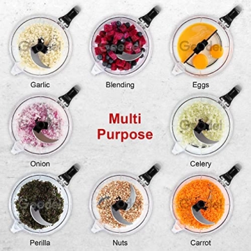 Geedel Manual Food Chopper for Quick and Easy Meal Prep