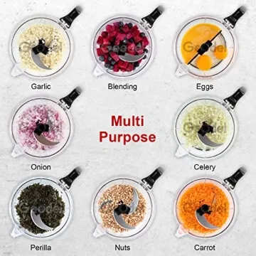 Geedel Manual Food Chopper for Quick and Easy Meal Prep