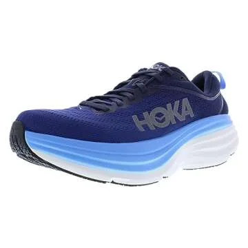 HOKA Bondi 8 Men's Running Shoes in Outer Space/All Aboard