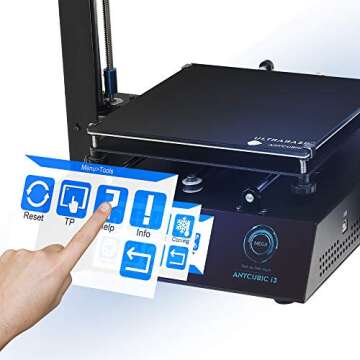 Anycubic Full Metal i3 Mega 3D Printer with Ultrabase Heatbed and 3.5 Inch Touch Screen