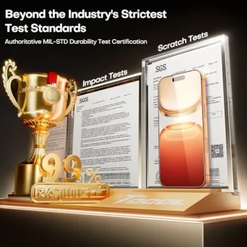 Premium TOCOL Screen Protector for iPhone 17 Pro