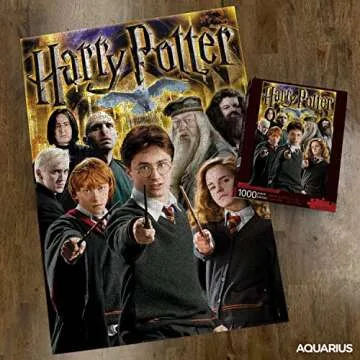 AQUARIUS Harry Potter Puzzle Character Collage (1000 Piece Jigsaw Puzzle) - Officially Licensed Harry Potter Merchandise & Collectibles - Glare Free - Precision Fit - 20x28in