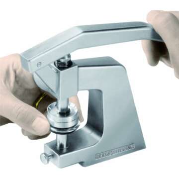 Bergeon 55-052 Press Vice Dies Watch Repair Kit with Lower Stakes