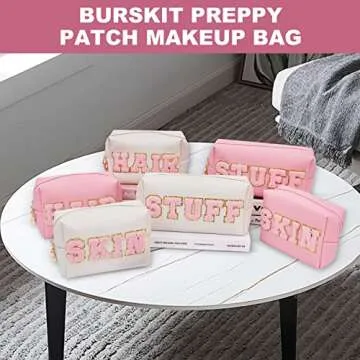 Burskit Portable Makeup Bag - Waterproof & Stylish Gift