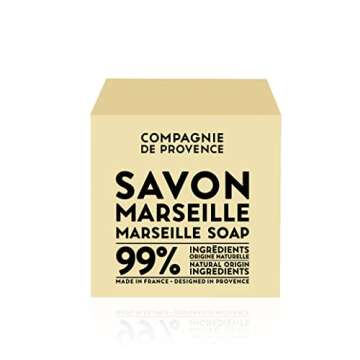 Compagnie de Provence Savon Marseille Soap Cube - 400g