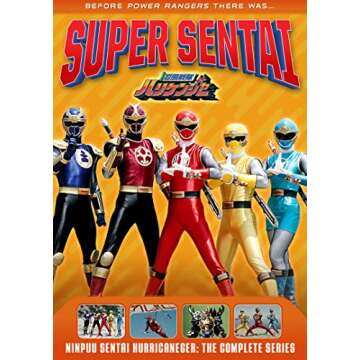 Super Sentai Hurricaneger Complete Series DVD for Fans
