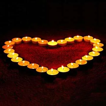Set of 50 Unscented Tealight Candles, Bulk Natural Soy Wax Tiny Tea Lite Candles, 4 Hour Clean Burn T-lite Candles in Clear Cups